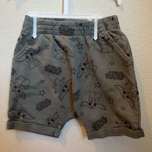 Boy MAD Engine Gray Casual Shorts with Elastic Waistband